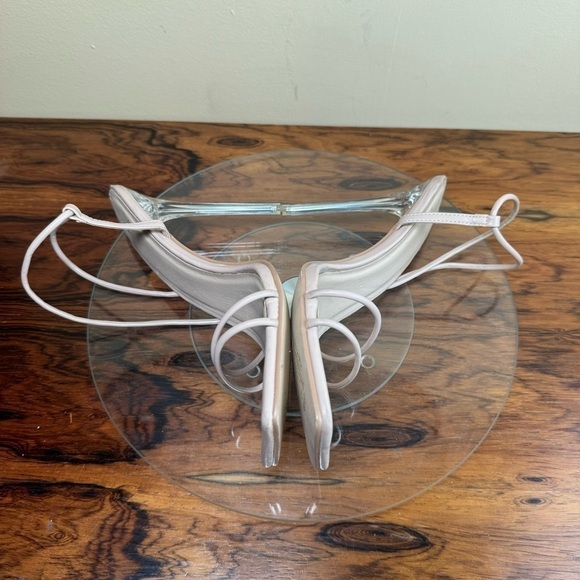 H HALSTON Women's Wizard Multi Strap Party Heels Sandal in nude - Picture 13 of 15